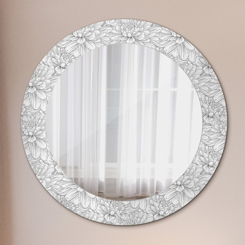 Huldar Glass Flat Wall Mirror