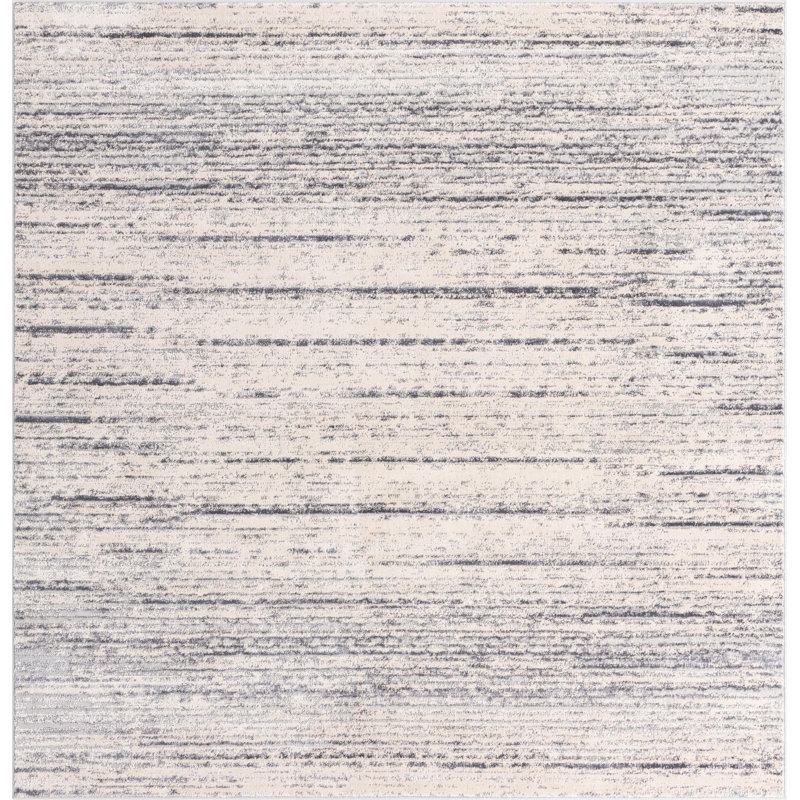 Abstract Indoor Rug, Square 7'