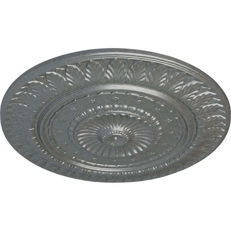 Médaillon de plafond 26 "P 5/16" x P 2 1/4 ", Platine