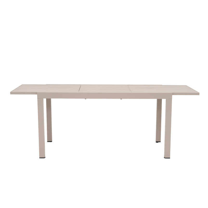 Table d'extérieur en aluminium 83 po Alice