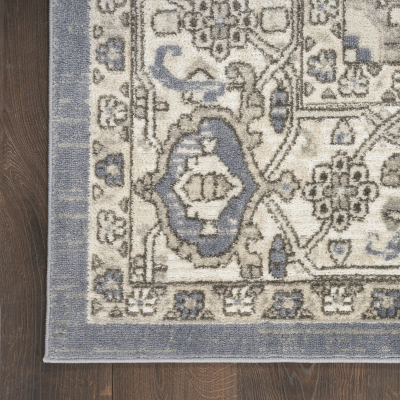 Tapis tissé à la machine Sereno, Rectangle 7 pi 10 po x 9 pi 10 po
