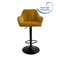 Swivel Upholstered Adjustable Height Bar Stool-581688008