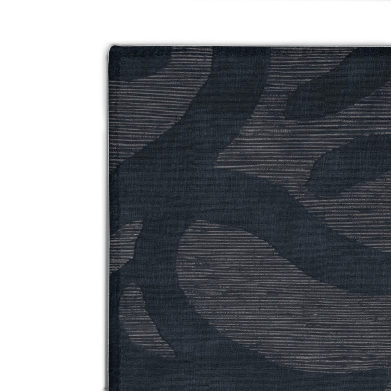 Tapis gris abstrait intérieur et extérieur, Rectangle 4pi x 6 pi