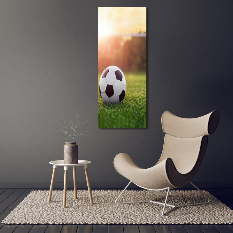 Football - Wrapped Canvas Print