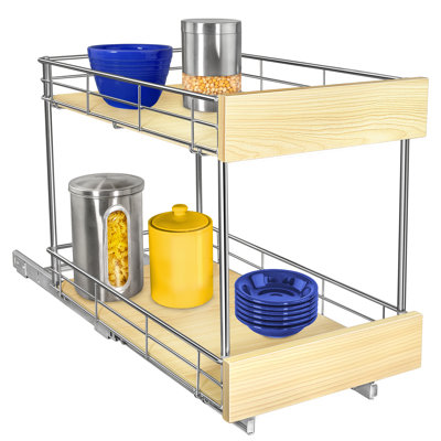 Tiroir coulissant pour armoire de cuisine (2 niveaux) Lynk Professional Professional