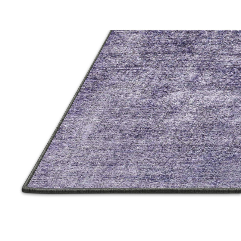Tapis décoratif multicolore à motif abstrait, Rectangle 5 pi x 8 pi
