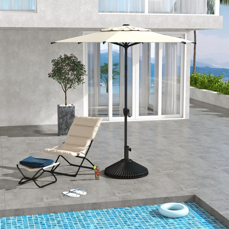Parasol de marché 108 po Lyon, Beige, L 90 po x P 90 po