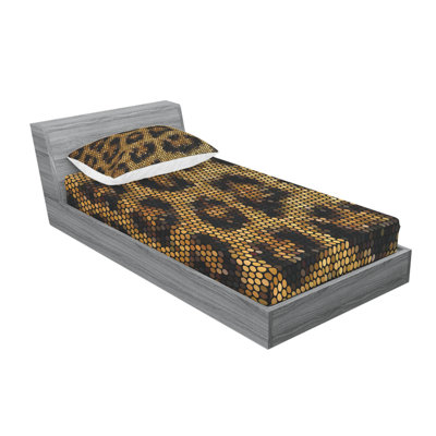 Microfiber Geometric Sheet Set