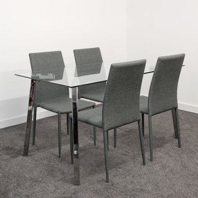 Lilah 4 - Person Dining Set