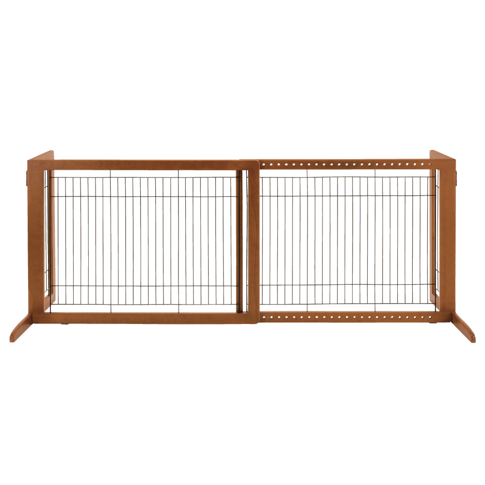 Richell 2 Panel Free Standing Pet Gate & Reviews | Wayfair