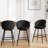 26" Swivel Upholstered Counter Height Bar Stools-21874698