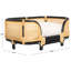 Franzi Rattan Pet Bed