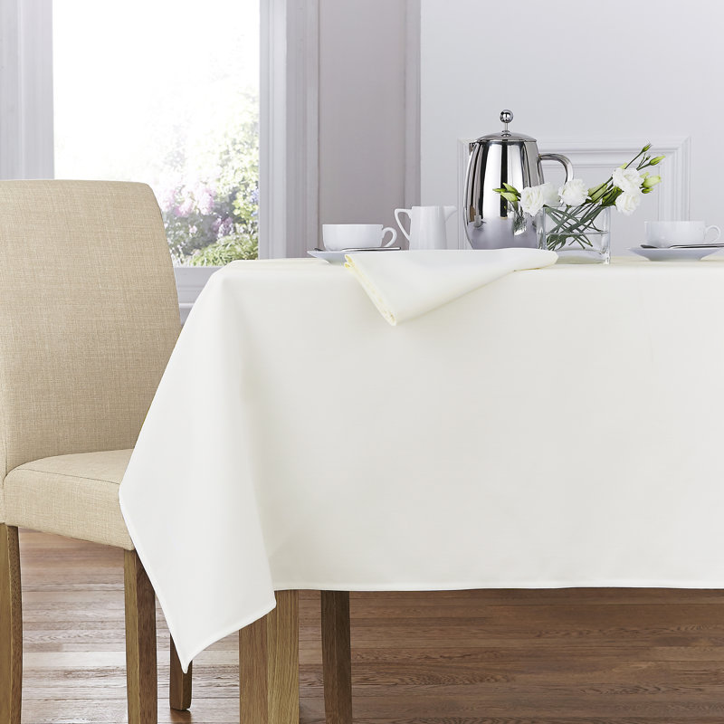 Tablecloth, 89 cm W x 89 cm L, Ivory