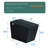 Smart Toilet With Built-In Tank And Remote Control, Tankless Bidet, Auto Flush, Heated Seat, Matte Black