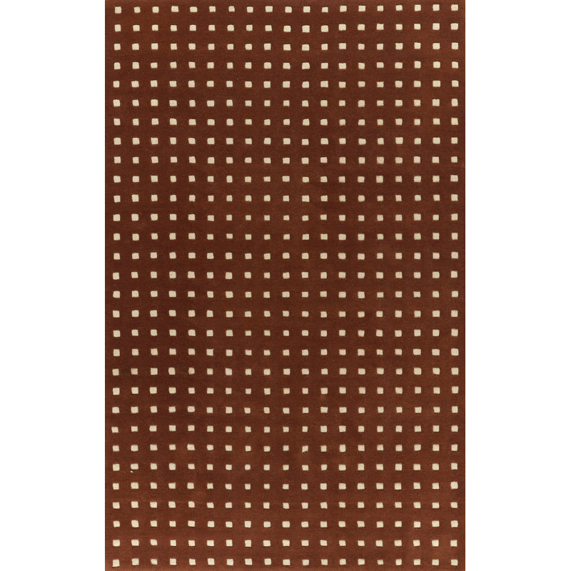 Tapis rouille en laine touffeté à la main Thun 7 pi 10 po x 10 pi, 7 pi 10 po x 10 pi