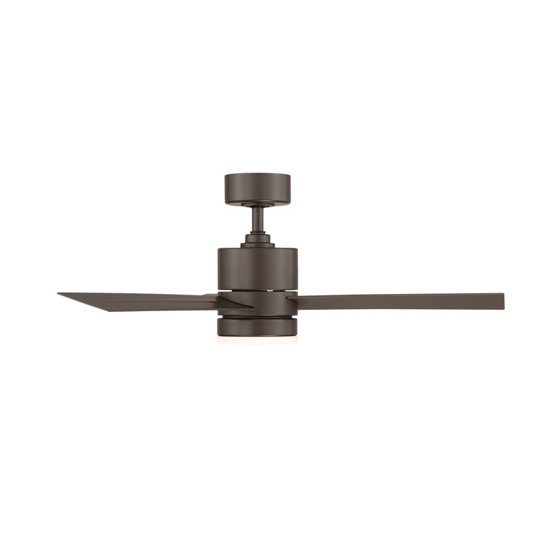 Ventilateur de plafond intelligent d'intérieur / extérieur à 3 pales Axis avec télécommande et ensemble d'éclairage à DEL inclus