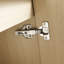 Meuble-lavabo autoportant de 30 po avec lavabo en résine et 2 portes d'armoire à fermeture en douceur-125514822