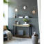 3 miroirs muraux avec cadre doré et style abstrait pour la maison et le bureau