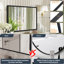 Liedson Metal Flat Wall Mirror-318970564