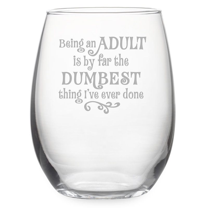 Verre à vin sans pied 21 oz. Warnke