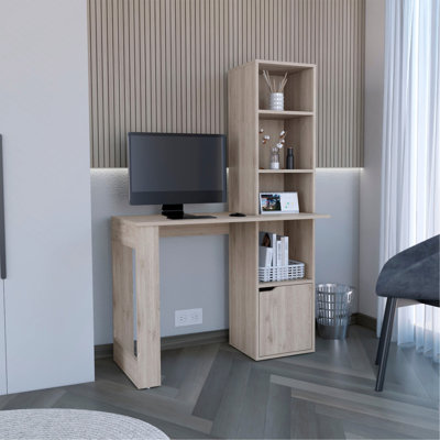 Bureau d'écriture avec bibliothèque et armoire