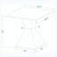 Ensemble de table basse et de table de bout 3 pièces Modern Modern