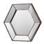 Miroir mural 21 "X 18" Hexagon