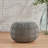 Charming Knitted Cotton Pouf For Stylish Home Decor And Comfort