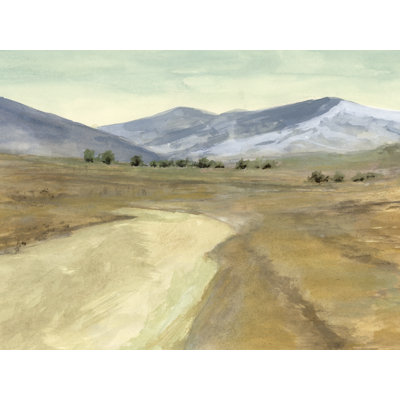 Purple Mountains I by Michael Willett - Wrapped Canvas Print