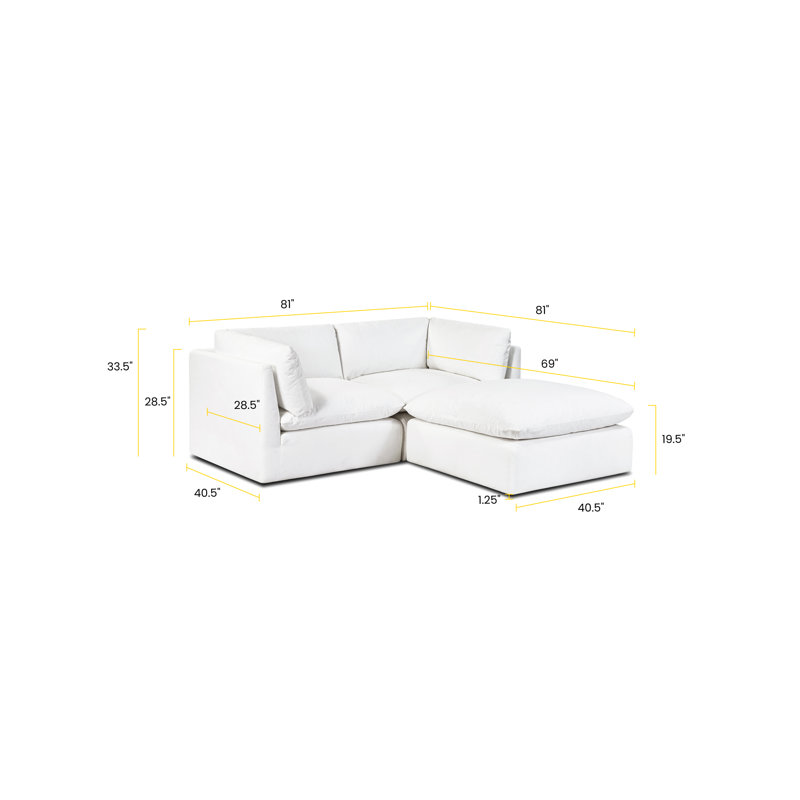 Canapé modulaire Josefa