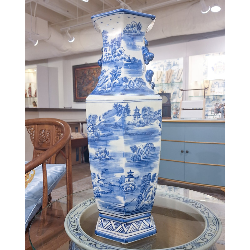 Hex Handmade Porcelain Table Vase