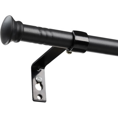 Curtain Rods For Windows 2848 Inch Long 58 Inch Diameter Sturdy Adjustable Curtain Rod