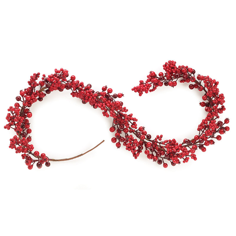 60'' in. Faux Berry Garland