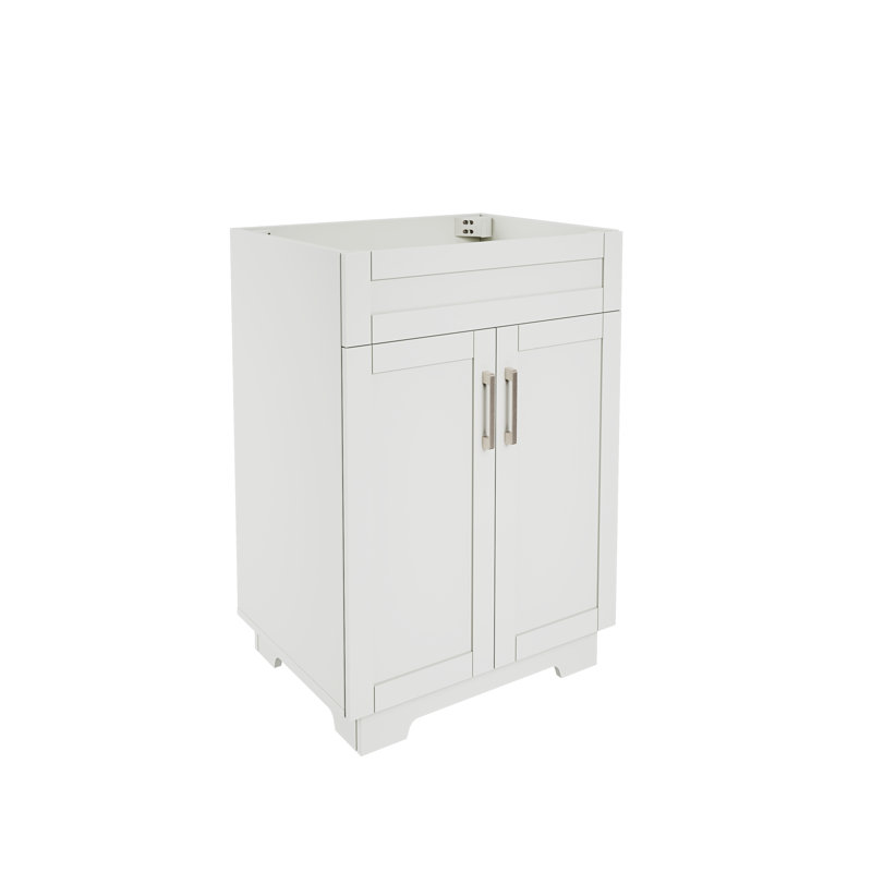 Meuble-lavabo moderne 24 po sans lavabo, simple