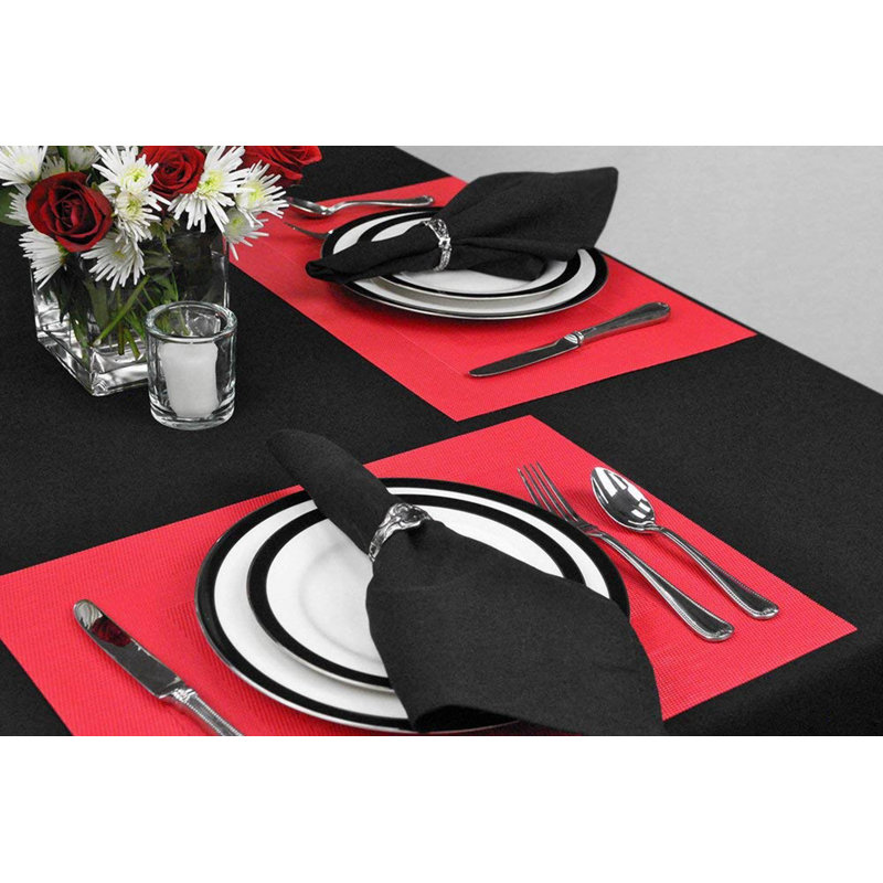 Napperon 17,25 po, Rouge tango