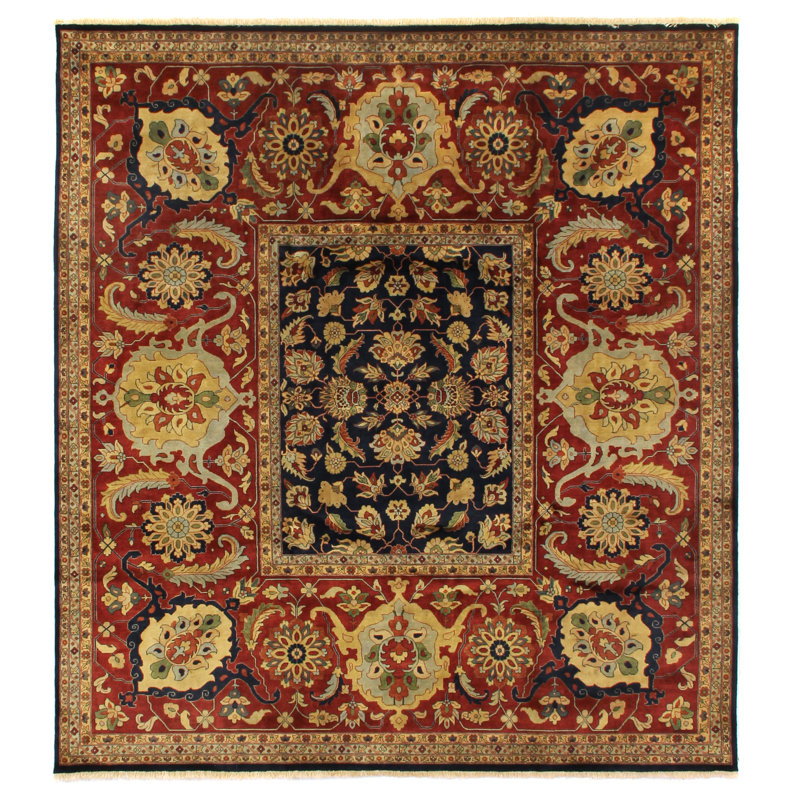 Tabriz Handmade Wool Oriental Area Rug, Rectangle 14' x 16'6"