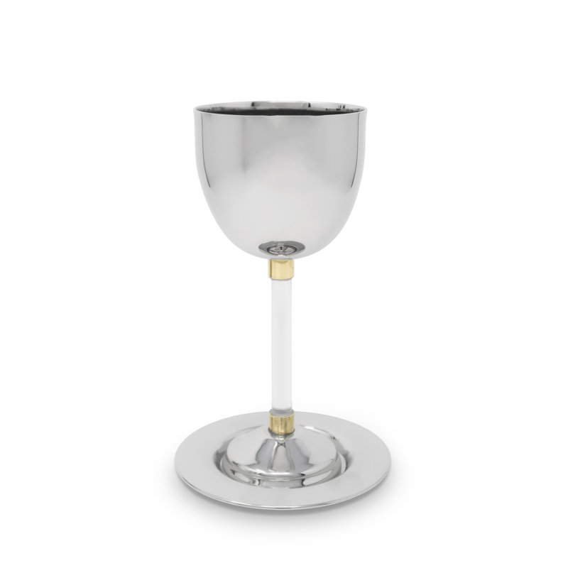 Coupes de Kiddouch en acier inoxydable