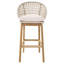 Trinity Outdoor Teak Bar Stool-28011949