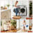 24" Round Natural Cork Office Standing Desk Mat - Anti-Fatigue Ergonomic Cushion