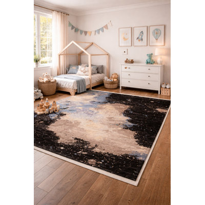 Tapis oriental multicolore moderne 8 X 10