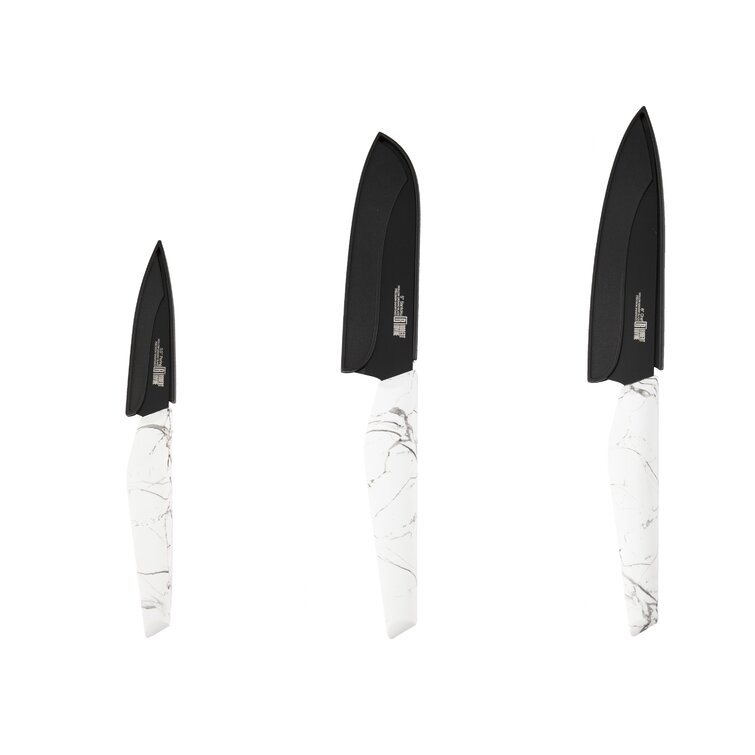 Cuisinart Stainless Steel 10 Piece Ceramic Coated Ombre Knife Set - Multicolor