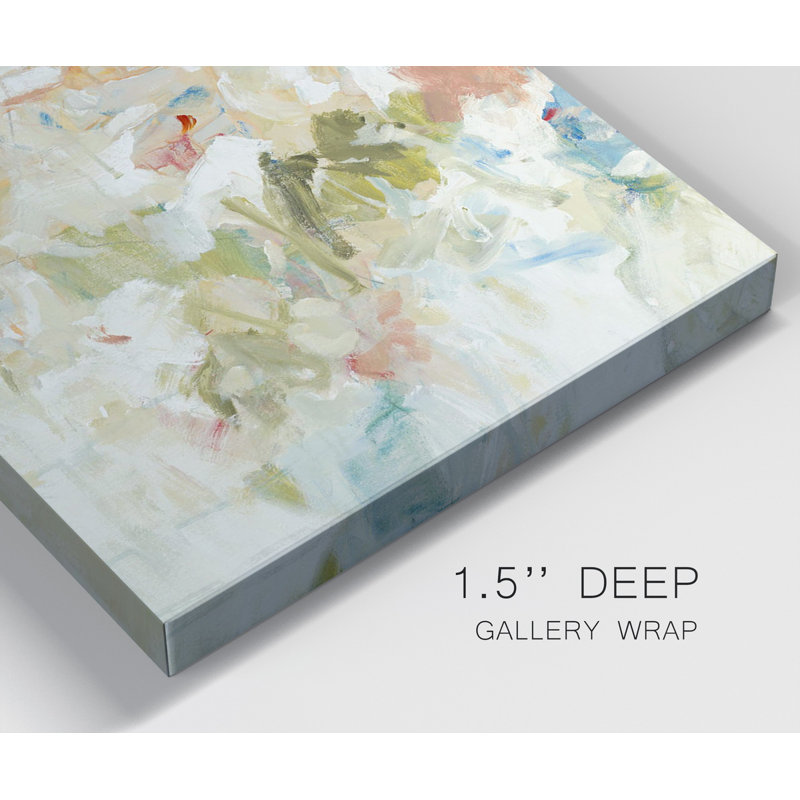 " Floral Blush III " 2 - Pieces, 24" H x 48" W x 1" D