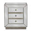 Table de chevet 3 tiroirs Deaglan Mirror