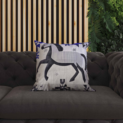 Coussin intérieur / extérieur Starry Night Rider