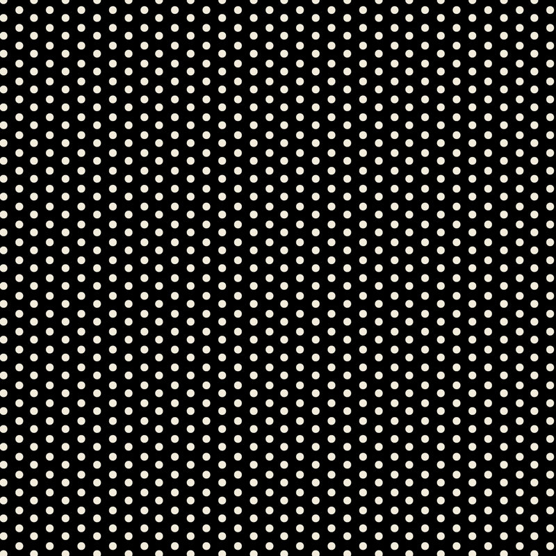 Fauteuil de coiffeuse, Pois noirs