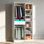 FArmora 40 Inch Wardrobe Rack, Closet Organizer Armoire with 6 Open Shelves, 2 Hanging Rods & Storage Drawer