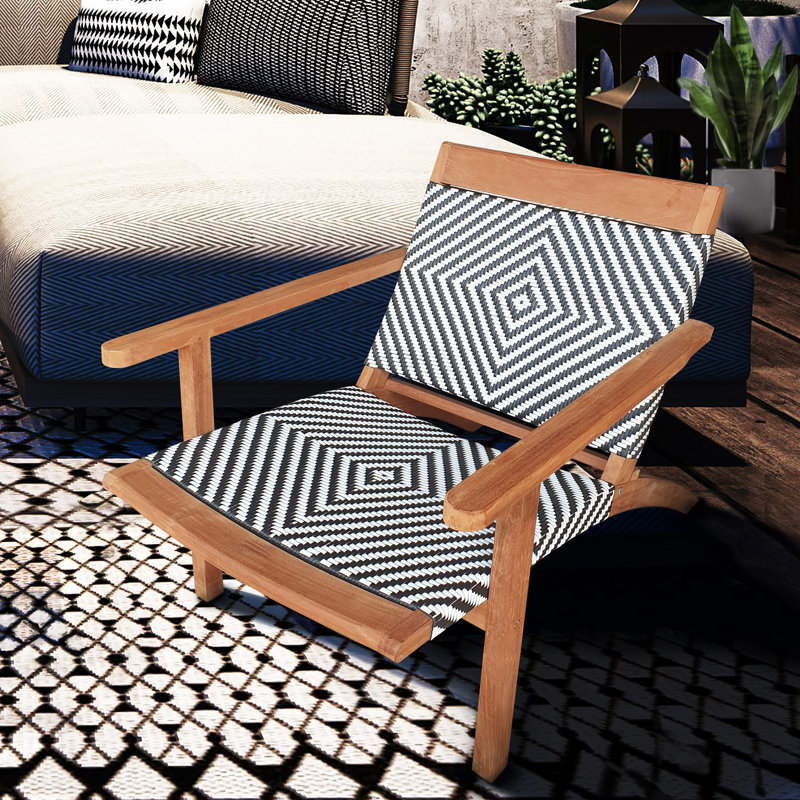 Siri Metal Outdoor Lounge Chair
