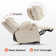 Small Size Power Recliner Lift Chair with Massage, Dual Heating, Adjustable Headrest, Faux Leather