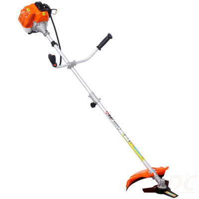 52Cc Weed Eater/Wacker Gas Powered, 2 In 1 String Trimme,With 10'' Brush Cutter,Rubber Handle & Shoulder Strap Included