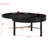 Round Wood Rotating Tray Coffee Table-2129498588